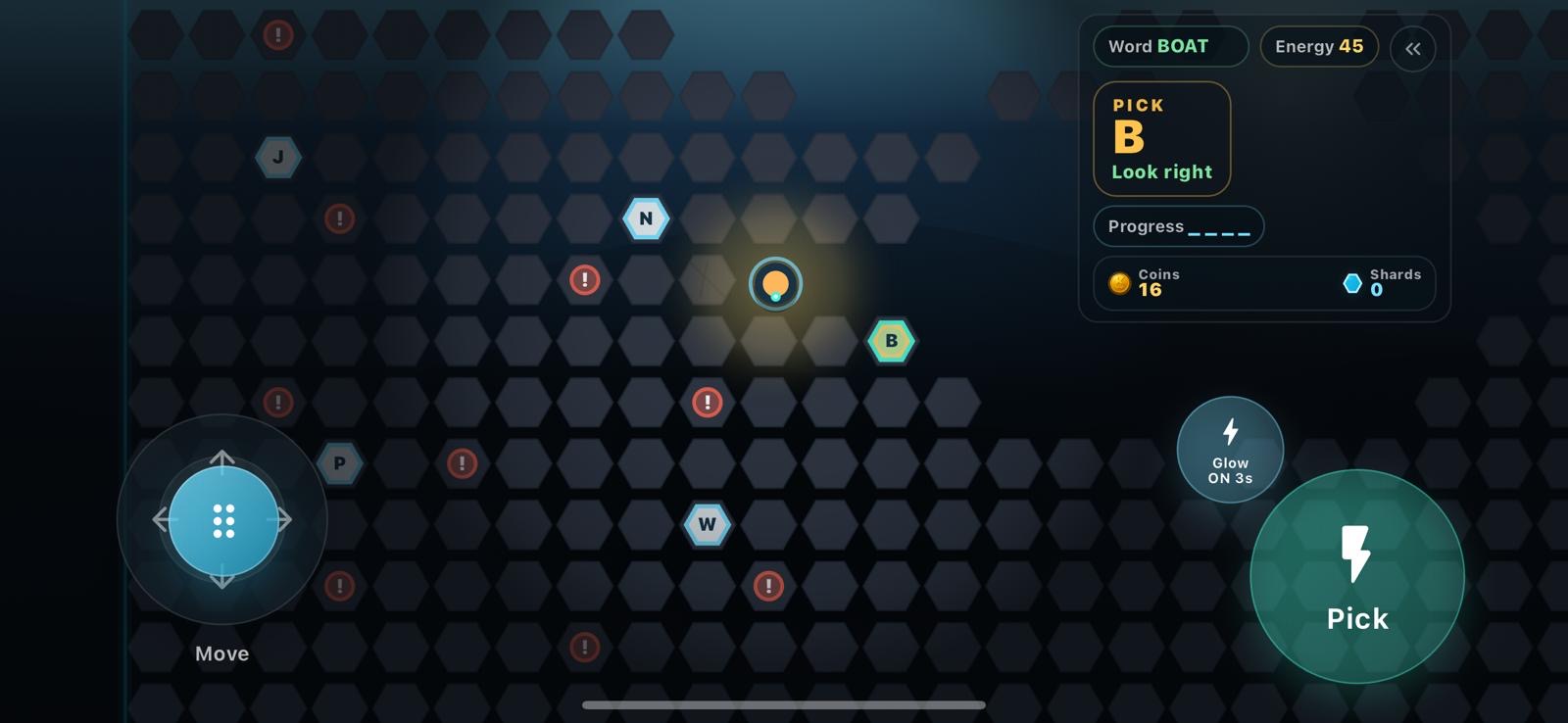 Koffies mobile app carousel screen showing the Hivequest experience